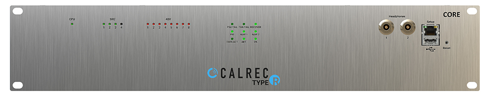 Calrec Type R Core front panel